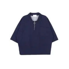 ASCLO O Ring Zip Collar T Shirt