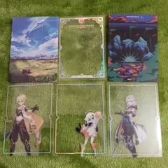 全種セット】原神 googleplay 大感謝祭 クリアカード 会員当選限定