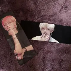 btsキムテヒョンスローガン2枚セット