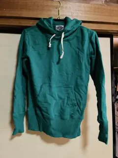 CUBE SUGAR グリーン フード付きパーカー、トートバッグ