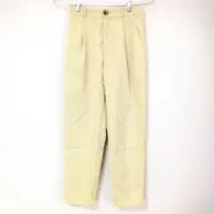 GU ライトコーデュロイタックテーパードパンツ S