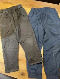 長ズボン ロングパンツ 2本セット 120cm マーキーズ ユニクロ