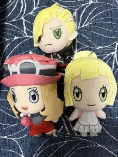 セレナ グラジオ リーリエ ポケモンマスターズEX ぬいぐるみ 3つセット