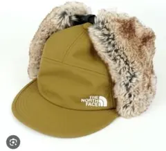 THE NORTH FACE 耳あて付きキャップ カーキ