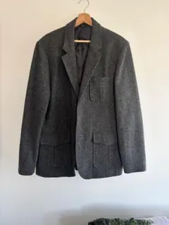 L.L.Bean グレー ウールテーラードジャケット