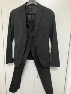 レディーススーツ　ブラック　フォーマル　7号　スーツセレクト