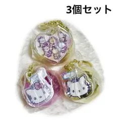 マツケンサンバ×ハローキティ ミラーボール付きキーホルダー アクリルキーホルダー