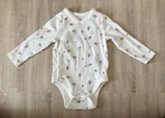 美品　baby GAP 花柄ロンパース 6-12ヶ月　70センチ