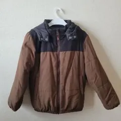 デビロック 中綿ジャケット　ダウン　ブラウン　140