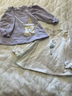 バースデイ プリンセス トップス ラプンツェル ティンカーベル保育園着 100