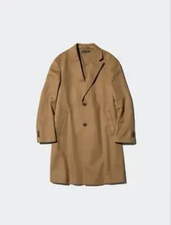 UNIQLO　ウールカシミヤチェスターコート　メンズ　Lのサムネイル