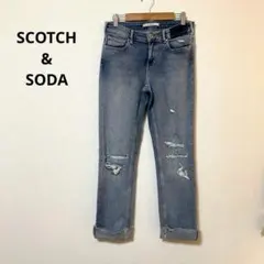 SCOTCH&SODA スコッチアンドソーダ ブルー デニム 26/30のサムネイル