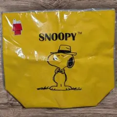 【新品】SNOOPY スヌーピー　イエロー エコバッグ　トートバッグ