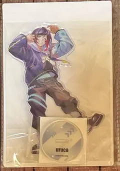 crazy raccoon CR うるか アクリルスタンド ステッカー 缶バッジ Amazon.co.jp: うるか cr 缶バッジ ステッカー CRストア CR