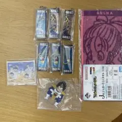 ドラゴンボール　アクリルチャーム　アクリルスタンド　ミニタオル　一番くじ