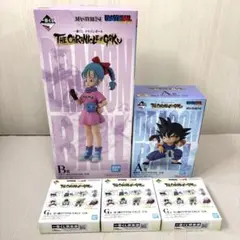 ドラゴンボール　一番くじ　A賞　孫悟空　B賞　ブルマ　2体セット　おまけ付き