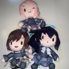 プロセカ　ふわぷち　ミニぬいぐるみ　25時、ナイトコードで。 3種セット