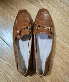 LEPSIM クロコ型押し ローファー