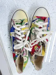 converse オールスター　アメリカンコミックプリント スニーカー