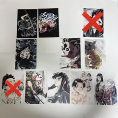 鬼滅の刃　全集中展　幕間画ポストカードセット　B 刀鍛冶の里編・柱稽古編 3