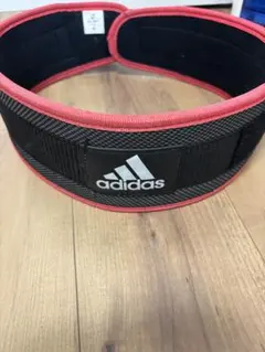 adidas トレーニング パワーベルト ブラック レッド　Ｍのサムネイル