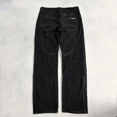 archive ARMANI Coated Black Denim Pants