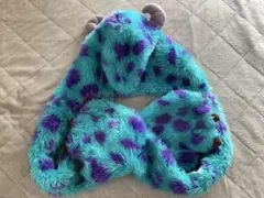 【美品】 モンスターズインク サリー マフラーキャップ ディズニーリゾート