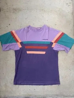 激レア・デッドストック】90s アディダス USA製 ボーダーTシャツ 