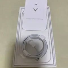 Apple iPhone 14 空箱とケーブル