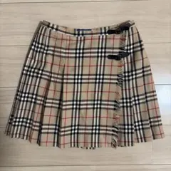 BURBERRY BLUE LABELプリーツスカート 38 ノバチェック
