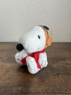 スヌーピー ヘッドフォン付きぬいぐるみ 約10cm