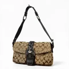 COACH Signature Bag Hobo Signature 10007 - メルカリ