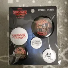 ストレンジャーシングス バッジセット 5個入り