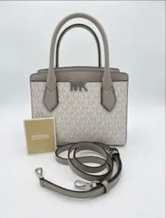 Michael Kors トートバッグ ホワイト/グレー