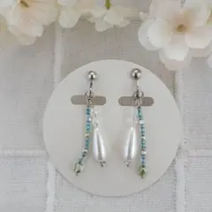 No.43 清々しい（憧れ）◦◦イヤリング