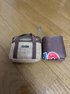 Costco エコバッグ ミニポーチ キーホルダー 折りたたみバッグ付き 非売品のサムネイル