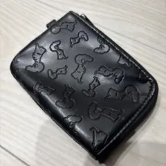 パンクドランカーズあいつ柄 2つ折り財布 黒 - メルカリ