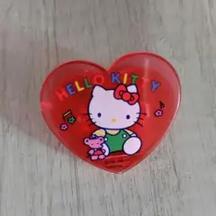 HELLO KITTY　ハローキティ　クリップ　レッド　赤色　昭和レトロのサムネイル