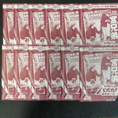 Vジャンプ　4月号　ハイキュー　バボカ　宮兄弟　12枚セット