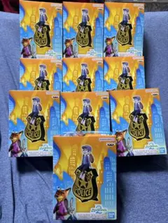 ディズニー　モニタートップフィギュア ズートピア2 ジュディ・ホップス　10個