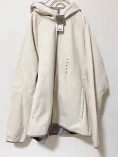 ユニクロ ブロックテックフリースパーカー(長袖) XL