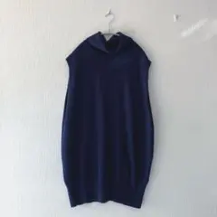 mizuiro ind リブハイネックベスト