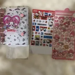 My Melody & Hello Kitty シールセット