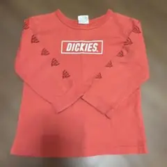 長袖 ディッキーズ オレンジ 100