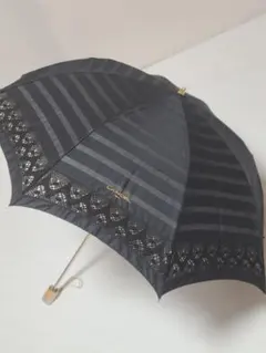週末値下げLANCEL ランセル 折りたたみ傘 晴雨兼用 ムーンバット製 レースのサムネイル