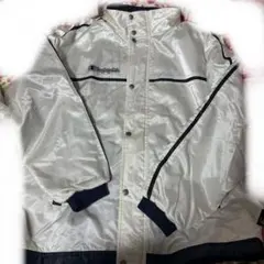 Champion products ナイロンジャケット ホワイト上下セット