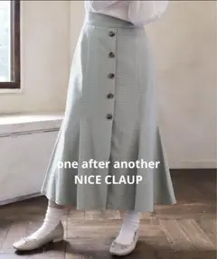 one afteranotherNICE CLAUP チューリップロングスカート