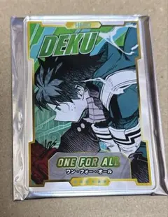 ジャンフェス　ヒロアカ 緑谷出久 ステータスカード