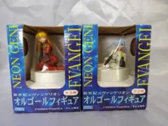 エヴァンゲリオン アスカ レイ オルゴールフィギュア 全2種セット