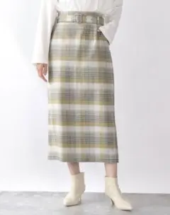 ローリーズファームチェックタイトスカート